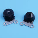 1129 790 9902 Buffer 2pcs AV Annular Chainsaw Fit for Stihl MS200T 020T Black
