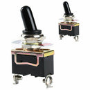 Heavy Duty Rocker Toggle Switch 10A 125V SPST 2 Pin ON/OFF Switch Metal Bat