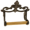 Wall Mounted Toilet Roll Paper Holder Tissue Dispenser Iron Stand Bathroom