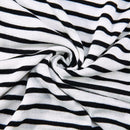 Long Sleeve Nursing T-Shirt for Pregnant Women Striped Maternity Clothes