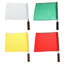 4pcs Referee Football Soccer Flag Athletic Competition Flag Track and Field
