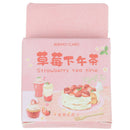 46pcs Cute strawberry dessert DIY Diary Craft Stickers Scrapbooking decor ZYBX