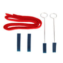6Pcs Piano Tuning Lever Tools Kit Mute Hammer DIY Set Piano Part VIZ