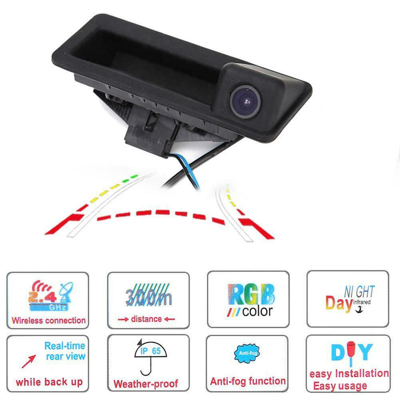 170 Degree Car Reverse Rear View Camera Kit for BMW X3 X5 X6 E39 E53 E70 E71 A