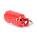 1pc mini gas cylinder shaped refillable butane cigarette flame lighter NO GAS LJ
