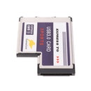 3 Ports USB 3.0 Express Card Express Card Expansion Card for Laptop