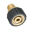 Pressure Washer Twist Connect M22F to G3/8F Solid Brass Coupling Adapter
