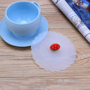 Silicone Fruit Heat Resistant Cup Cover Tea Coffee Leafproof Drink Lid Cap