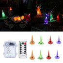 Halloween Witch Hat String Decoration 36Fairy LED Light Waterproof Battery Power