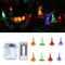Halloween Witch Hat String Decoration 36Fairy LED Light Waterproof Battery Power