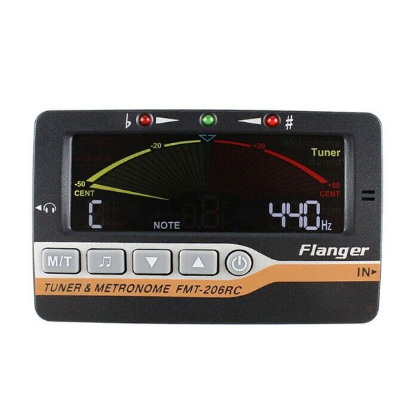 Flanger Instrument Tuner Metronome and Tone Generator 3 in 1 for All Instru