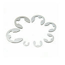 120Pcs 304 Stainless Steel E-Clip Retaining Circlip Assortment Kit 1.5mm to 10mm