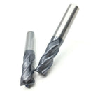 5PCS HRC45 4 Flute 8Mm Solid Carbide Endmill 60Mm Long Side Milling Slottin