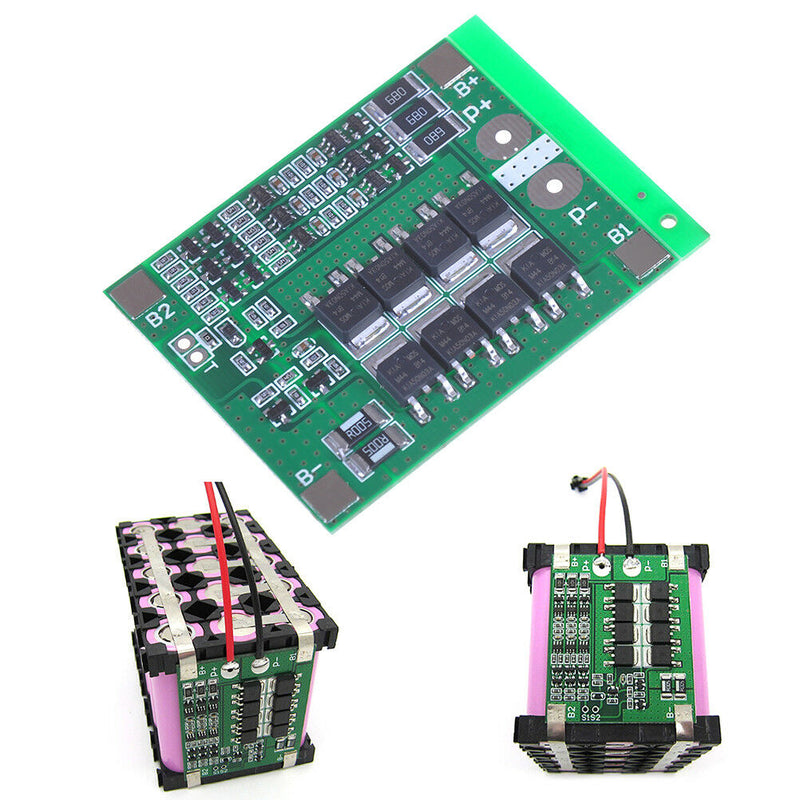 3S 25A protection PCB board W/balance BMS for 18650 Li-ion lithium battery c Ew