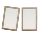 2x Wood Paper Making Mould Frame Screen for Handmade DIY Paper Craft 20x30cm