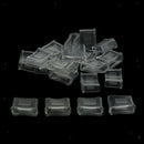 20 Pack PVC Clear Whistle Cover Referee Soccer Cushioned Mouth Grip Overgrip