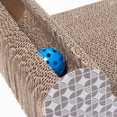 Pet Dog Cat Kitten Corrugated Cat Scratch Board Pad Scratcher Bed Mat Claws