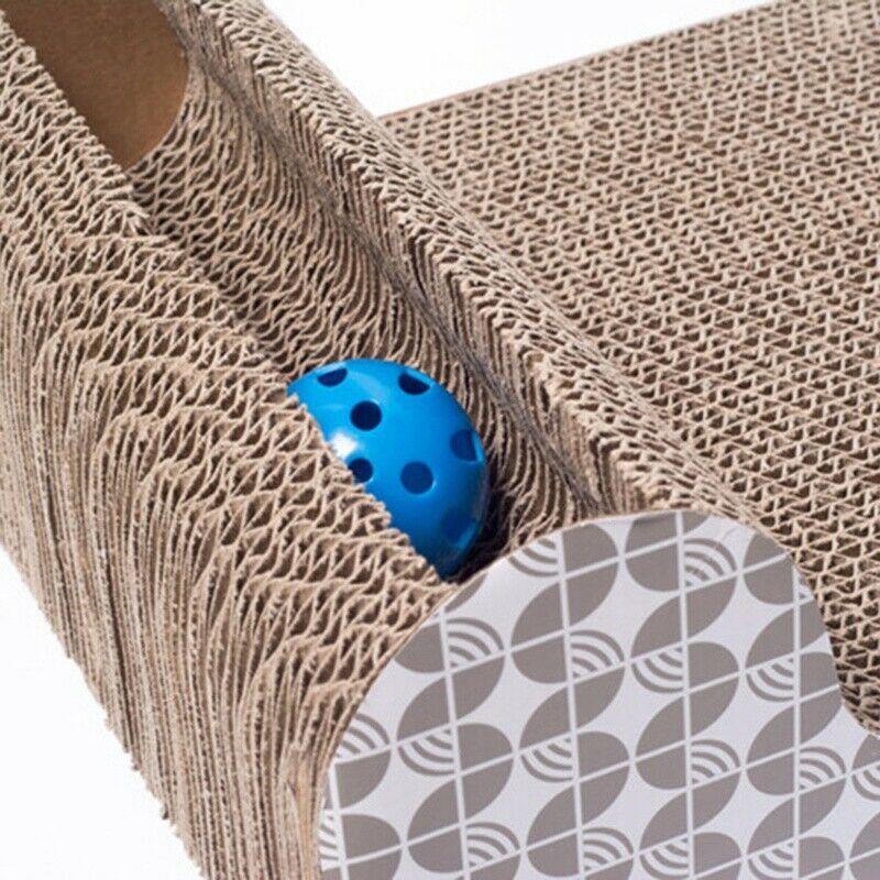 Pet Dog Cat Kitten Corrugated Cat Scratch Board Pad Scratcher Bed Mat Claws