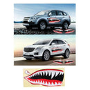 2xFlying Tigers Shark Teeth A-10 Warthog Decals Stickers Warhawk Fighter Jet New
