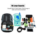 Unbranded Mountain Bike Cycling Backpack Outdoor Sports Rucksack Black+Yellow