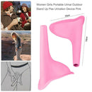 Portable Female She Urinal Funnel Ladies Woman Urine Wee Device Camping Travel