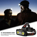 Camping Fishing LED Headlamp 4 Modes COB+XML T6 Headlight Head Lamp Torch