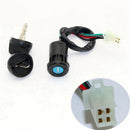 Ignition Key Lock Switch 4 Wire Fits For 50-250cc Mini Quad ATV Dirt Bike