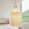 Macrame Lamp Shade Hanging Ceiling Pendants Light Shade Fitting for Chandeliers