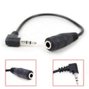 2.5mm Male To 3.5mm Female Earphone Converter Cable Stereo Headphone AdapteB ES