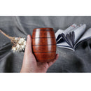 Wood Cup Mug Coffee Handmade for Outdoor Camping Picnic Hiking Office Decor