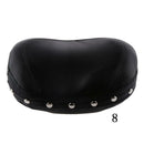Universal Motorcycle Passenger Sissy Bar Backrest Seat Cushion Pad Cover 8