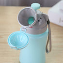 Portable Hygiene Toilet Urinal Travel Anti-leakage Potty (Boy Light Blue) A