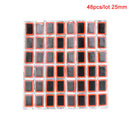48 Pcs/lot Bike Puncture Maintenance Tyre Rubber Patch Cycling Repairing Tool BX