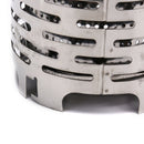 Stainless Steel Portable Mini Camping Warmer Heater Cap Outdoor Gas Stove  â„–[