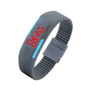 Fashion Mens Womens Ladies Wrist Watch Elegant Rubber LED Watch Date Sports