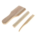 10pcs Portable Different Wood Metal Clay Pottery Sculpture Tools New