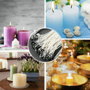 2017 Pack of 50 15cm Pre Waxed Wicks for Candle Making .With Sustainers Nic D0R7