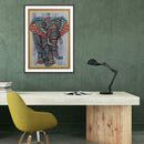 5D DIY Special Shaped Diamond Painting Elephant Embroidery Mosaic Craft Kit