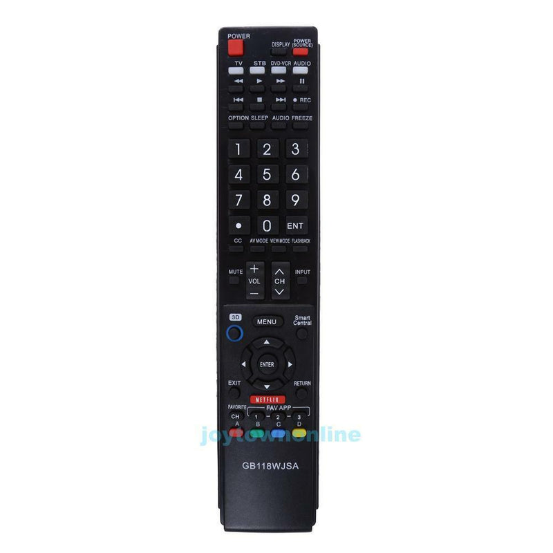 Universal Remote Control for SHARP AQUOS TV GB005WJSA GA890WJSA GB004WJSA