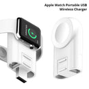Portable Usb Wireless Charger Adjustable Interface for Iwatch 4/3/2/1 Magne