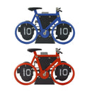 Bicycle Flip Clock Retro Flip Clock Family Living Room Clock Commemorative