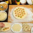 37 Holes Dumpling Mould Tools Dumplings Maker Ravioli Aluminum Mold Pelmeni G4D1