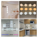 Hollywood Make Up Mirror Lights 4 Led Vanity Dressing Table Bathroom Bulbs USB