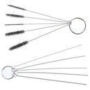 Motorcycle Carburetor Carbon Dirt Jet Cleaning Needles Brushes Tool Kit S&+