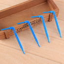 50pcs Bend Arrow Dripper Emitter Irrigation Kit Greenhouse Garden Fittings