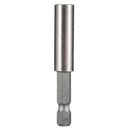 10Pcs 60mm Magnetic Screwdriver Extension Bit Tips Kit Holder 1/4" Hex Shank #