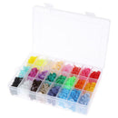 360pcs T5 Plastic Press Stud Buttons Fastener DIY Baby Clothing Snap Button A