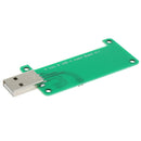 Raspberry Pi Zero W USB-A Addon Board With Clear Acrylic Protective Case, Can be