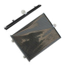 Black Car Retractable Windshield Visor Sun Shade Auto Block Cover 58*125cm