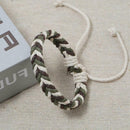 DIY Handmade Weave Rope Bracelet Colorful Ethnic Bangles Jewelry (Style 4) A